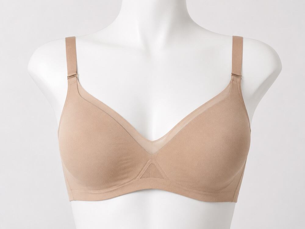 Honeylove LiftWear CrossOver Wireless Bra Sand/Nude 3X LWBRO302